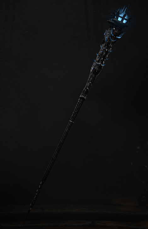 Diablo 4 - Torch of the Iron Demon Weapon Transmog