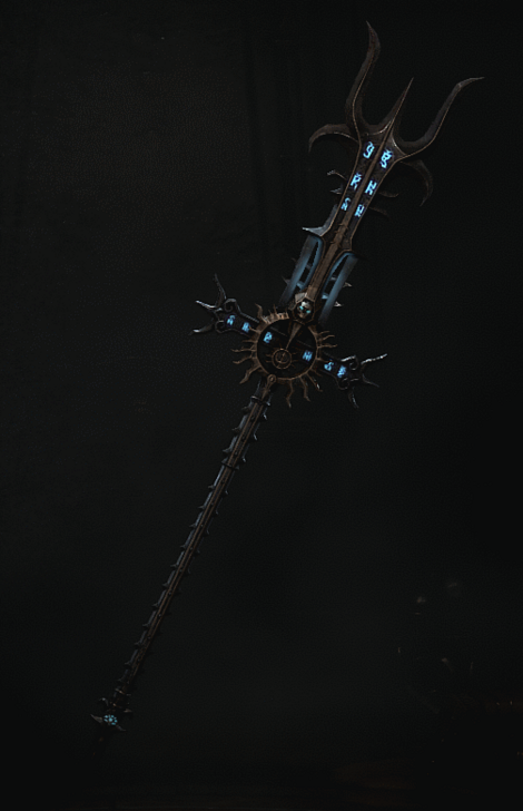 Diablo 4 - Fork of the Iron Demon Weapon Transmog