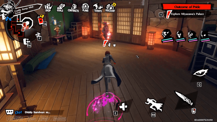 Defeat the strong enemy to advance to the next area