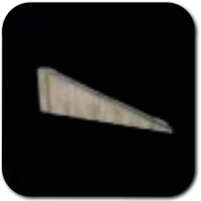 Atreides Stronghold Half Triangle Wall Bottom Left