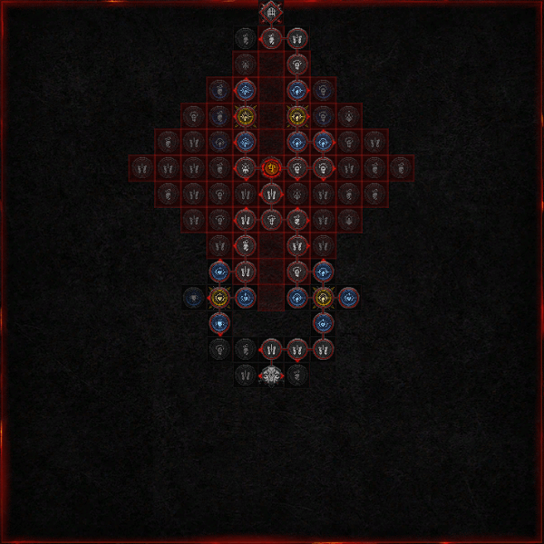 Spiritborn Thorns Poison Starting Board