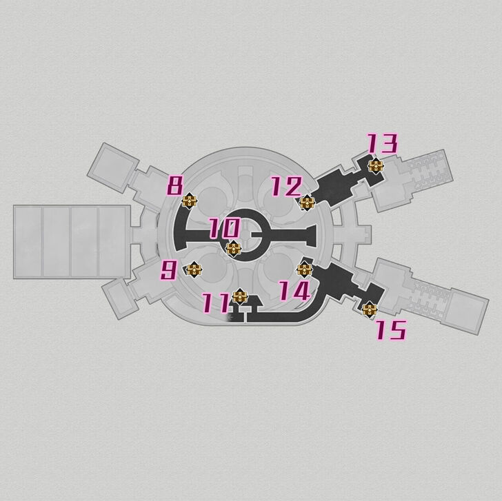 Honkai Star Rail - Storage Zone F2 Treasure Map