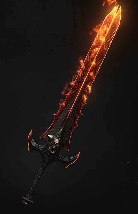 Diablo 4 - Flame of Vengeance Weapon Transmog