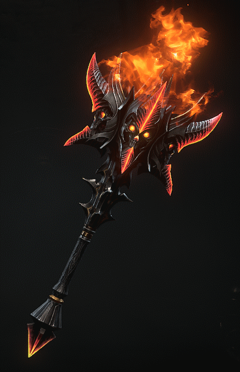 Diablo 4 - Torch of Judgement Weapon Transmog