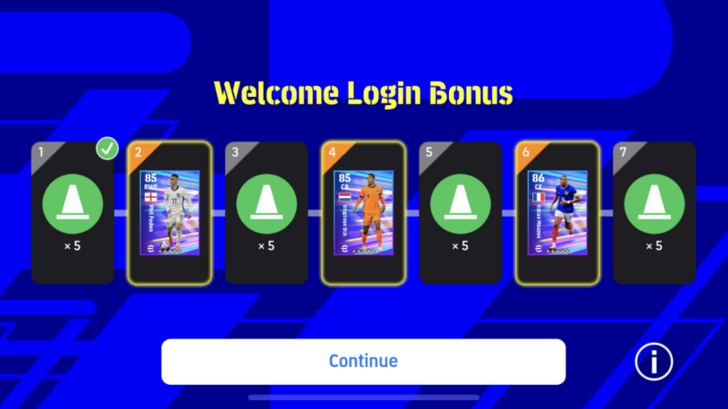 Welcome Login Bonus