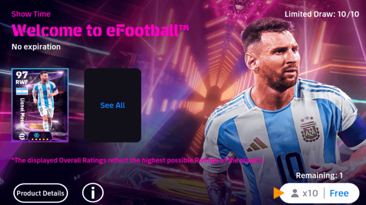 Welcome Pack eFootball