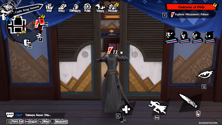 The sealed door in the first area of the floor is open