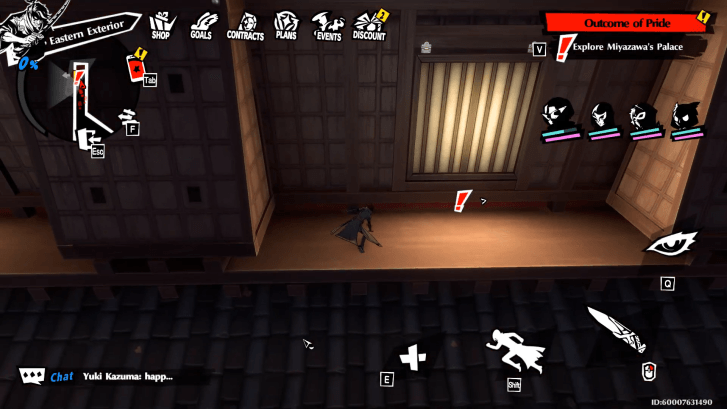 Go outside to the Eastern Exterior then move with the Grappling Hook