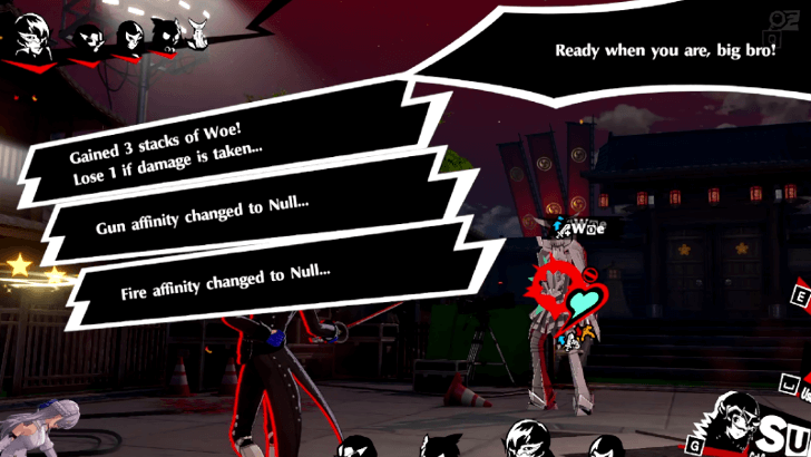 P5 Phantom X - Shiki-Ouji Changing Affinities
