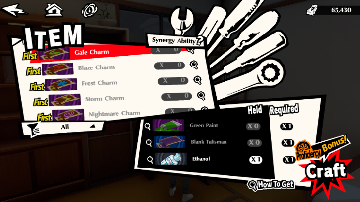 P5 Phantom X - Crafting Spell Items