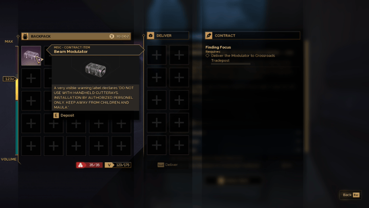 Deliver Beam Modulator