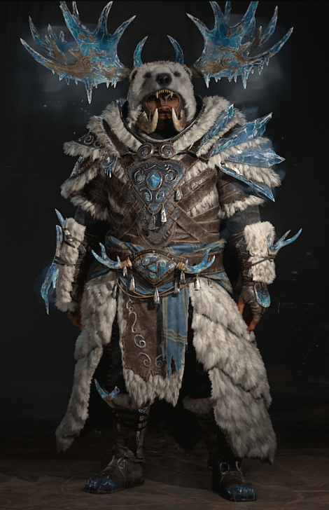 Diablo 4 - Frost Lord  Armor Set Transmog
