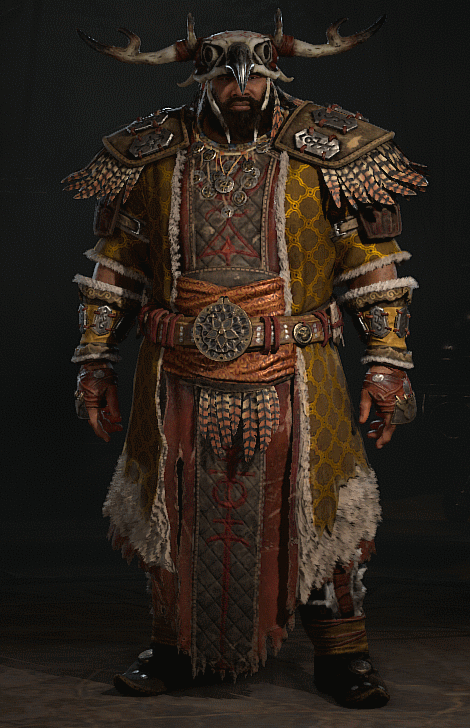 Diablo 4 - Barren Lord  Armor Set Transmog