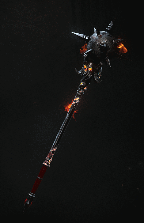 Diablo 4 - Baalfire Maul Weapon Transmog