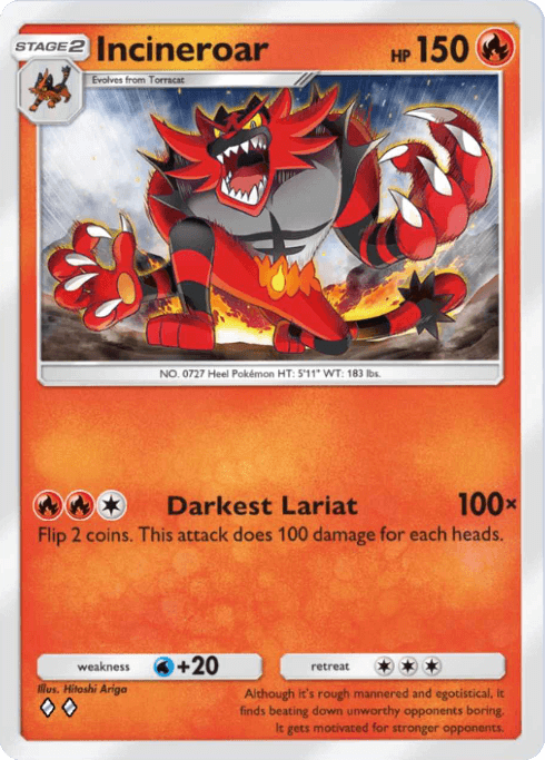 Pokemon TCG Pocket - A3b 013 Incineroar