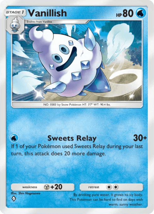 Pokemon TCG Pocket - A3b 019 Vanillish