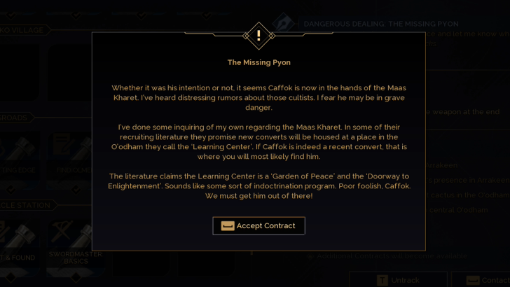 The Missing Pyon Message