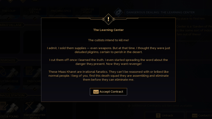 The Learning Center Message