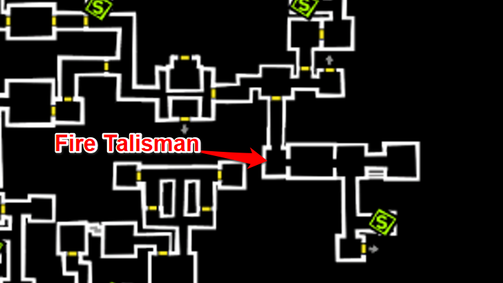 Fire Talisman Castle Keep Depths Location