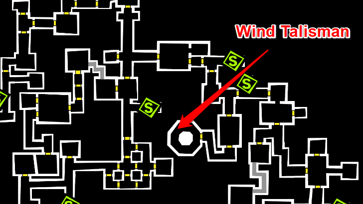 Wind Talisman Castle Keep Depths Location