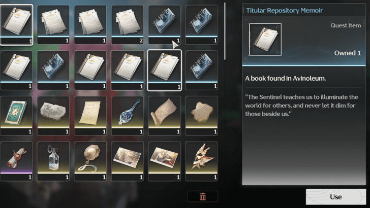 Titular Repository Memoir