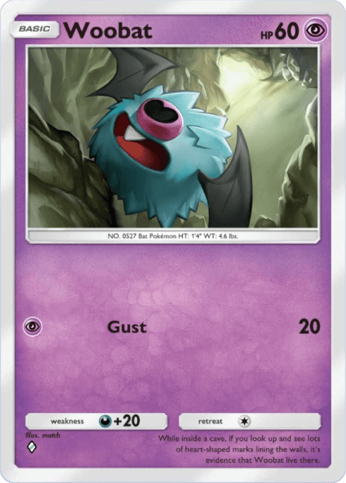 Pokemon TCG Pocket - A3b 029 Woobat