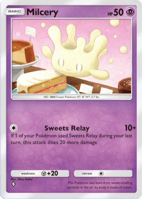 Pokemon TCG Pocket - A3b 036 Milcery