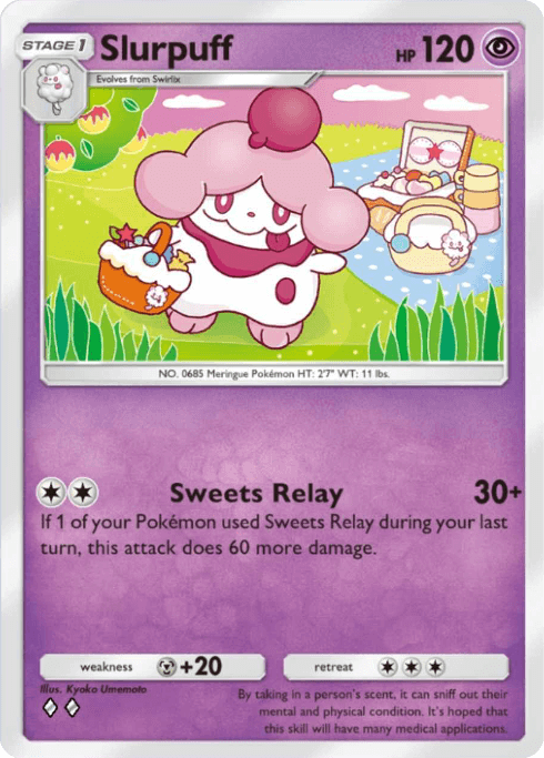 Pokemon TCG Pocket - A3b 032 Slurpuff