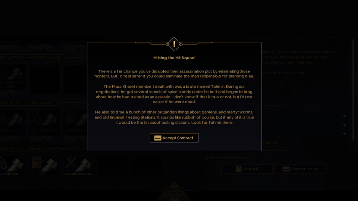 Hitting the Hit Squad Message