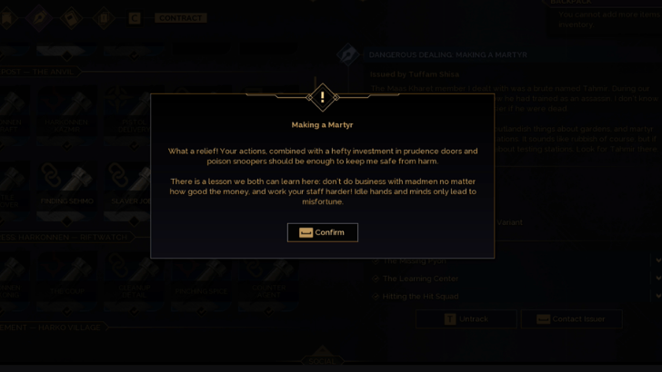 Making a Martyr Message