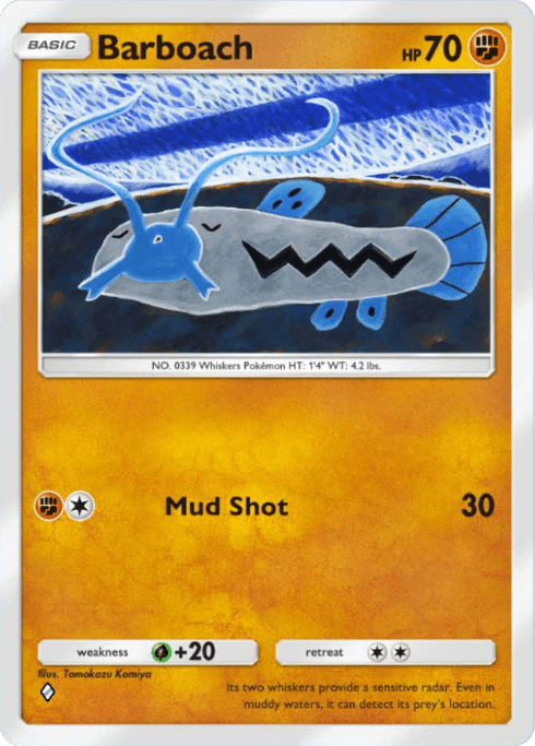 Pokemon TCG Pocket - A3b 038 Barboach