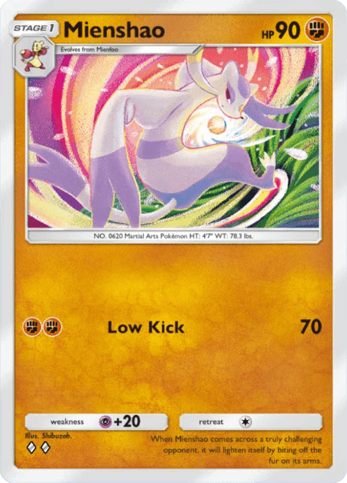 Pokemon TCG Pocket - A3b 041 Mienshao