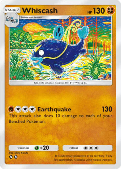 Pokemon TCG Pocket - A3b 039 Whiscash