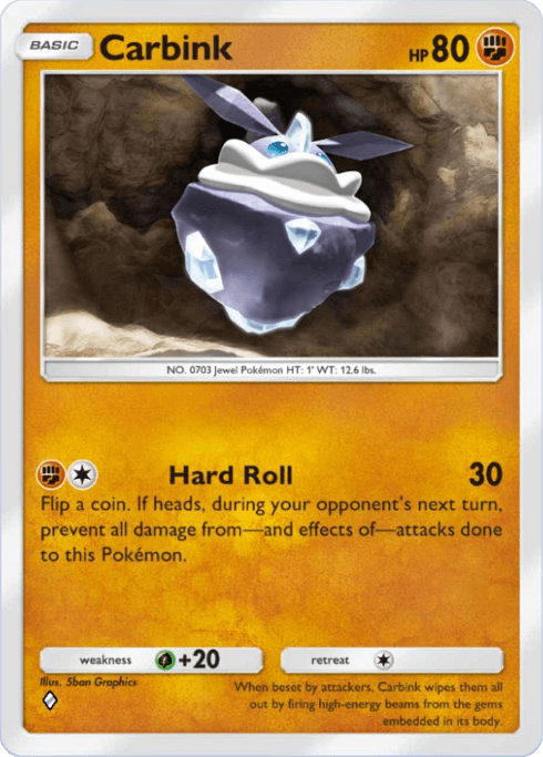 Pokemon TCG Pocket - A3b 042 Carbink