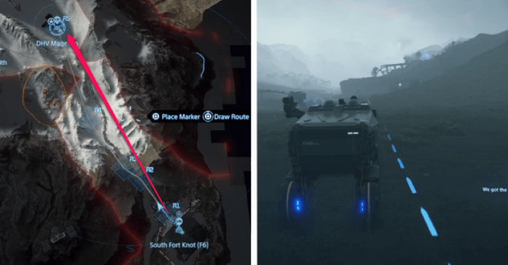 Death Stranding 2 DHV Magellan Uphill Location