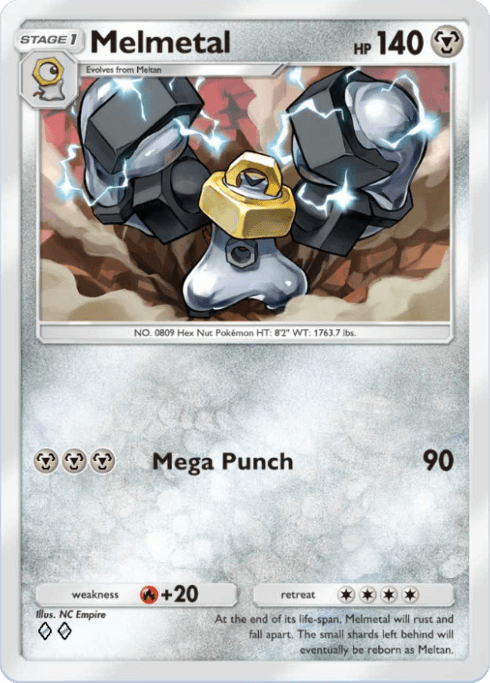 Pokemon TCG Pocket - A3b 050 Melmetal