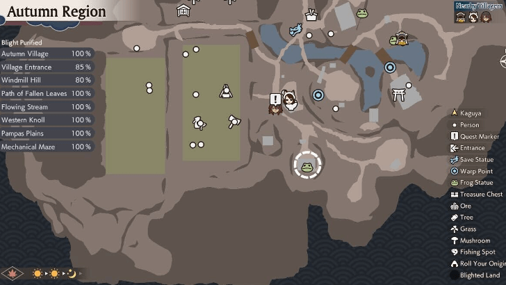 Frog Statue 54 Location