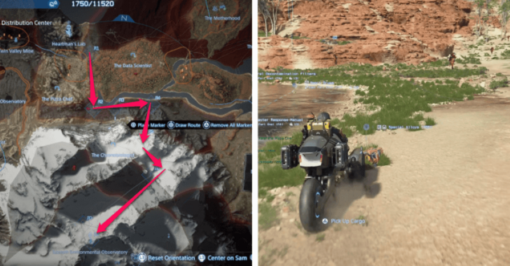 Death Stranding 2 North Icy Trail