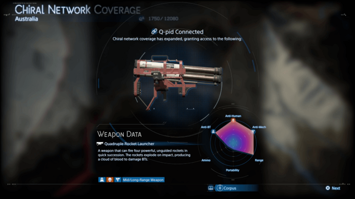 Death Stranding 2 Quadruple Rocket Launcher