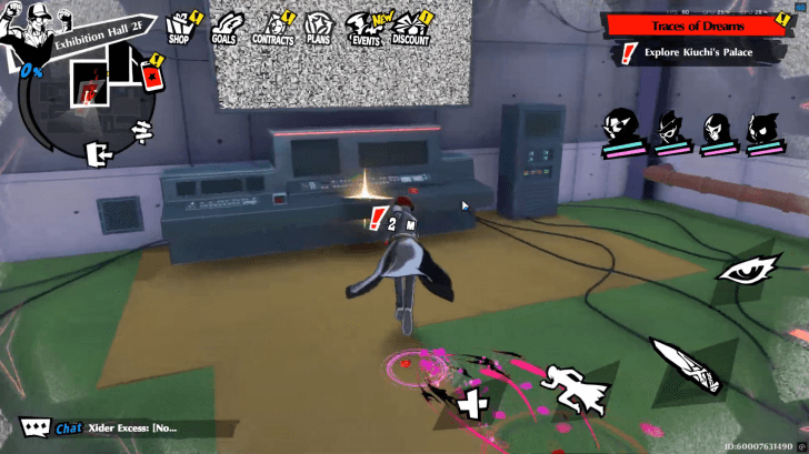 Return to the palace, then enter the server room