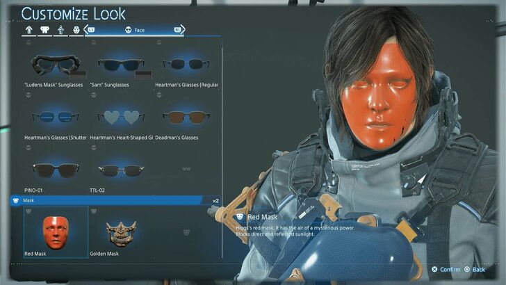 DS2 Higgs Red Mask Outfit