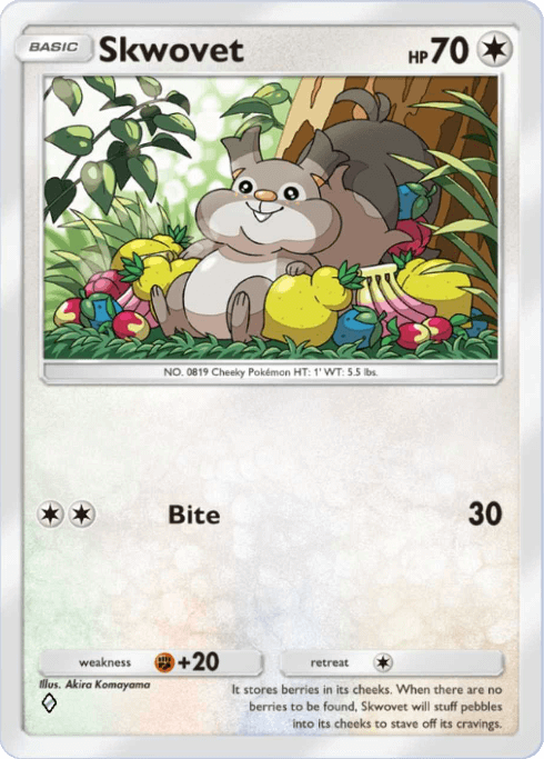 Pokemon TCG Pocket - A3b 064 Skwovet
