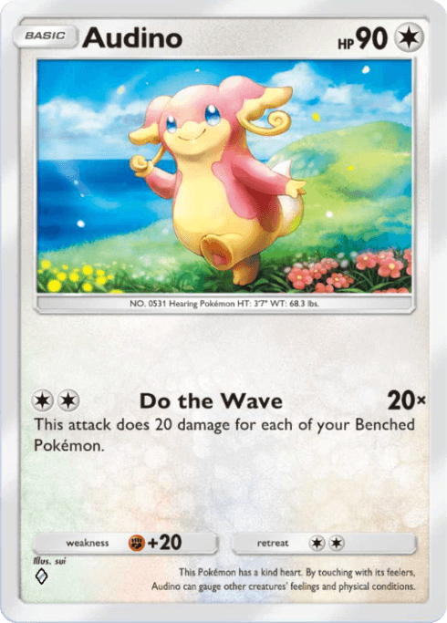 Pokemon TCG Pocket - A3b 061 Audino