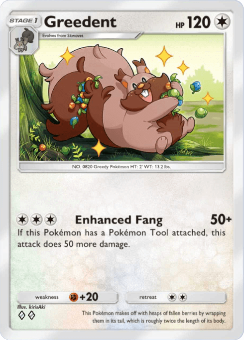 Pokemon TCG Pocket - A3b 065 Greedent
