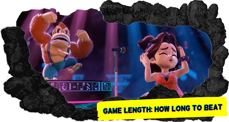 Donkey Kong Bananza Game Length How Long to Beat