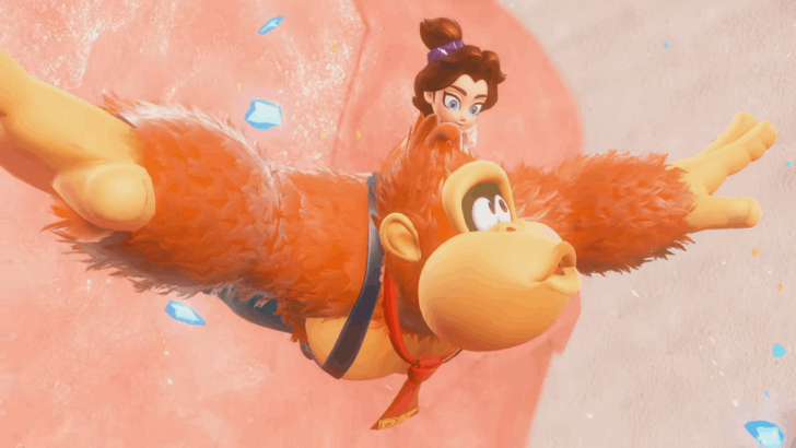 Donkey Kong and Pauline