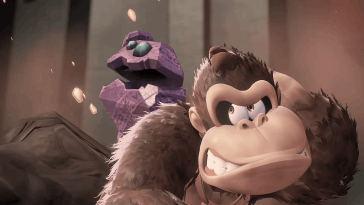 Donkey Kong cutscene