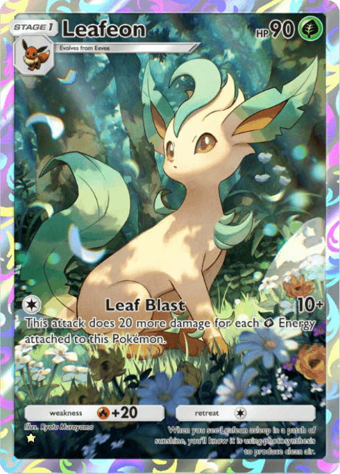 Pokemon TCG Pocket - A3b 070 Leafeon