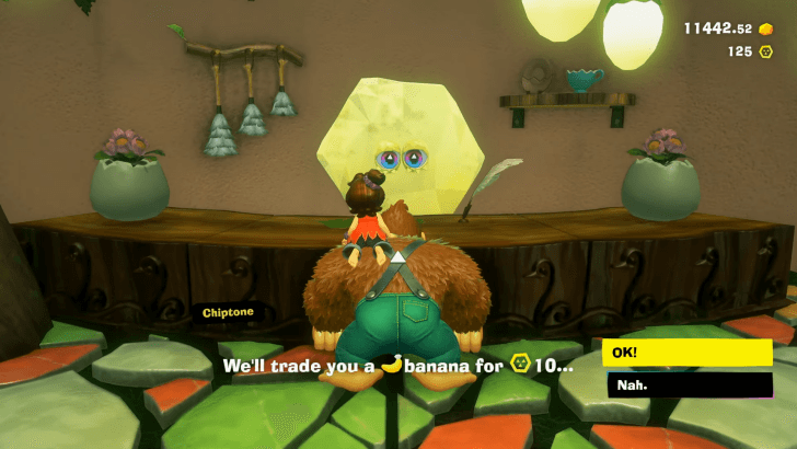 Trade 10 Banandium Chips to Earn 1 Banandium Gem at a Chip Exchange