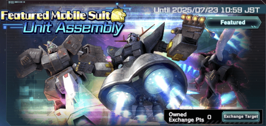 Mobile Suit Gundam UC Engage- Featured Mobile Suit Unit Assembly